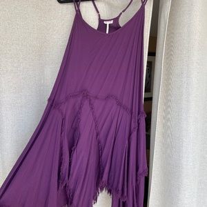Free People Purple Slip Dress